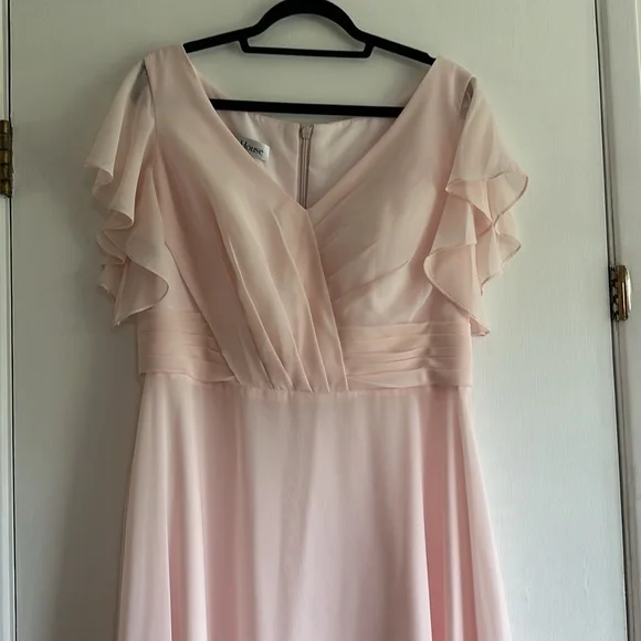JJ’s House formal blushing pink bridesmaid dress - Picture 2 of 6
